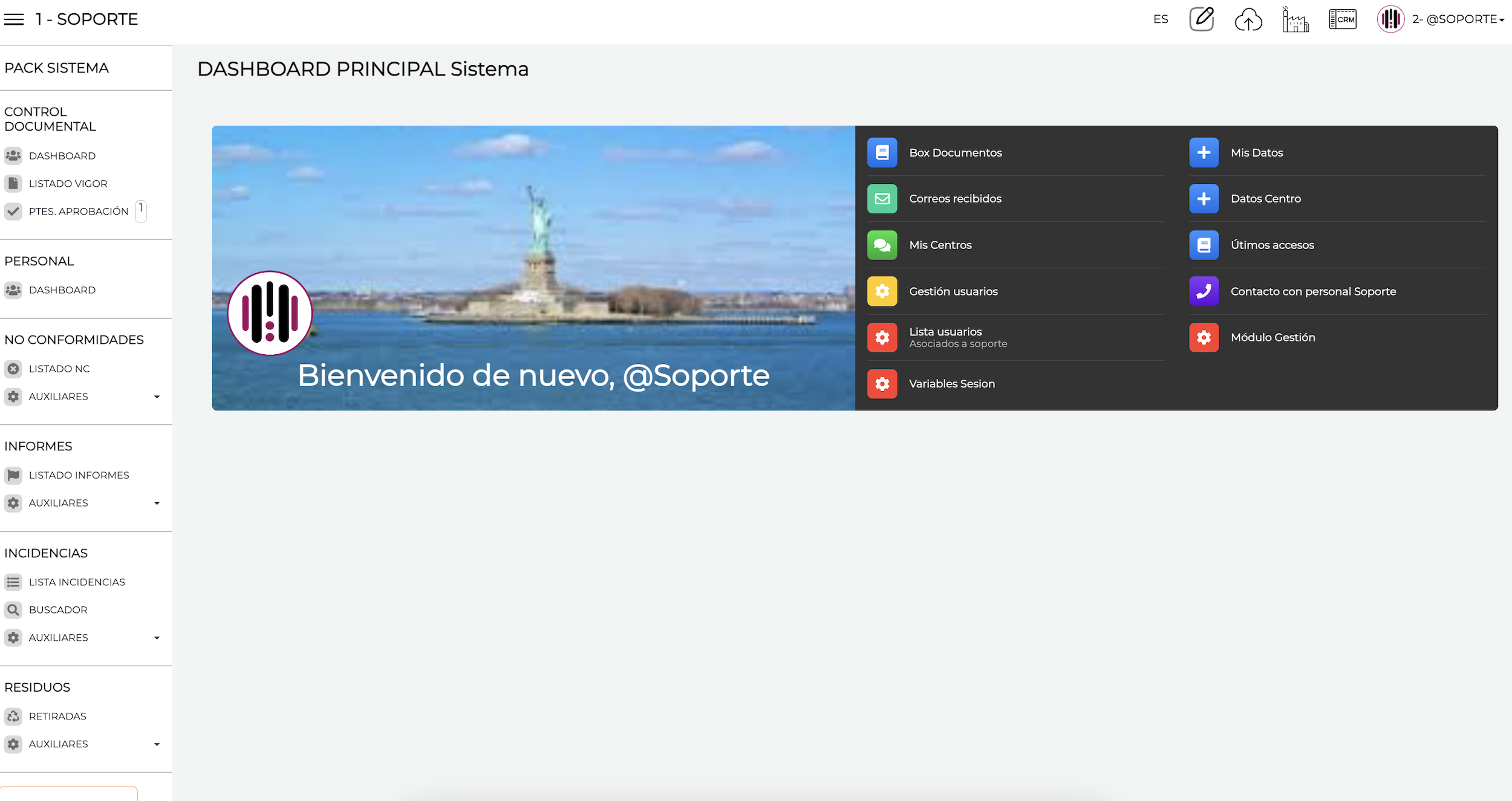 Página Login